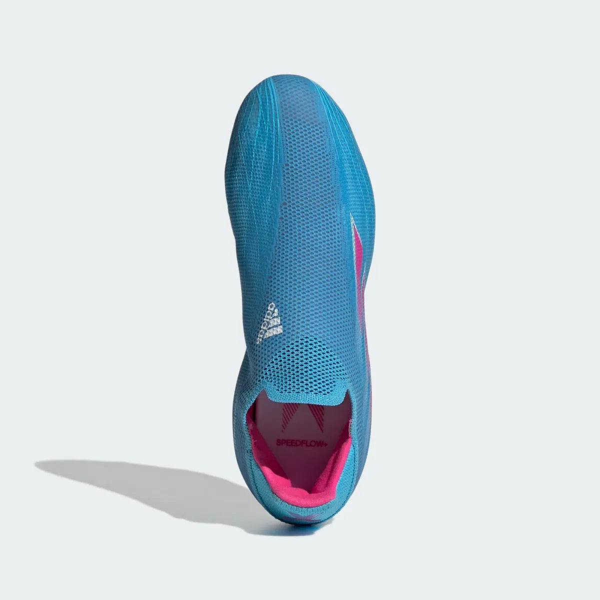 Adidas JR X Speedflow + FG - Sky Rush-Shock Pink (Top)