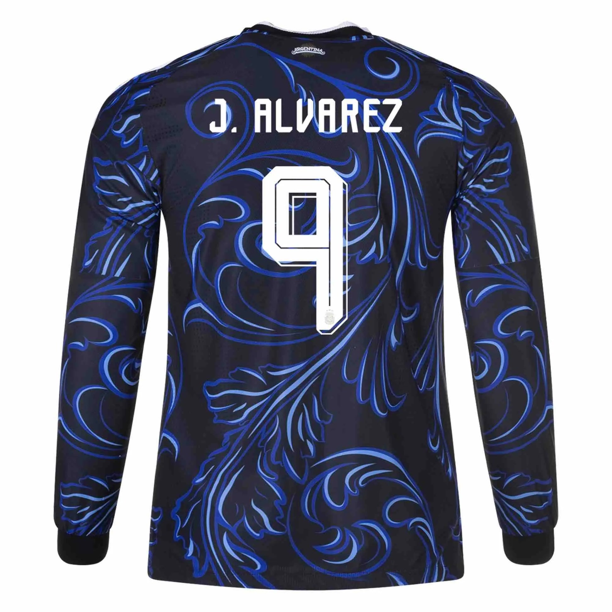 新品未開封 Aooo ゲームシャツ XL ロングサッカーシャツ adidas 2026 Argentina Men's Authentic Away Long-Sleeve Soccer