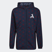 adidas 22-23 Arsenal Windbreaker - Navy-Scarlet (Front)