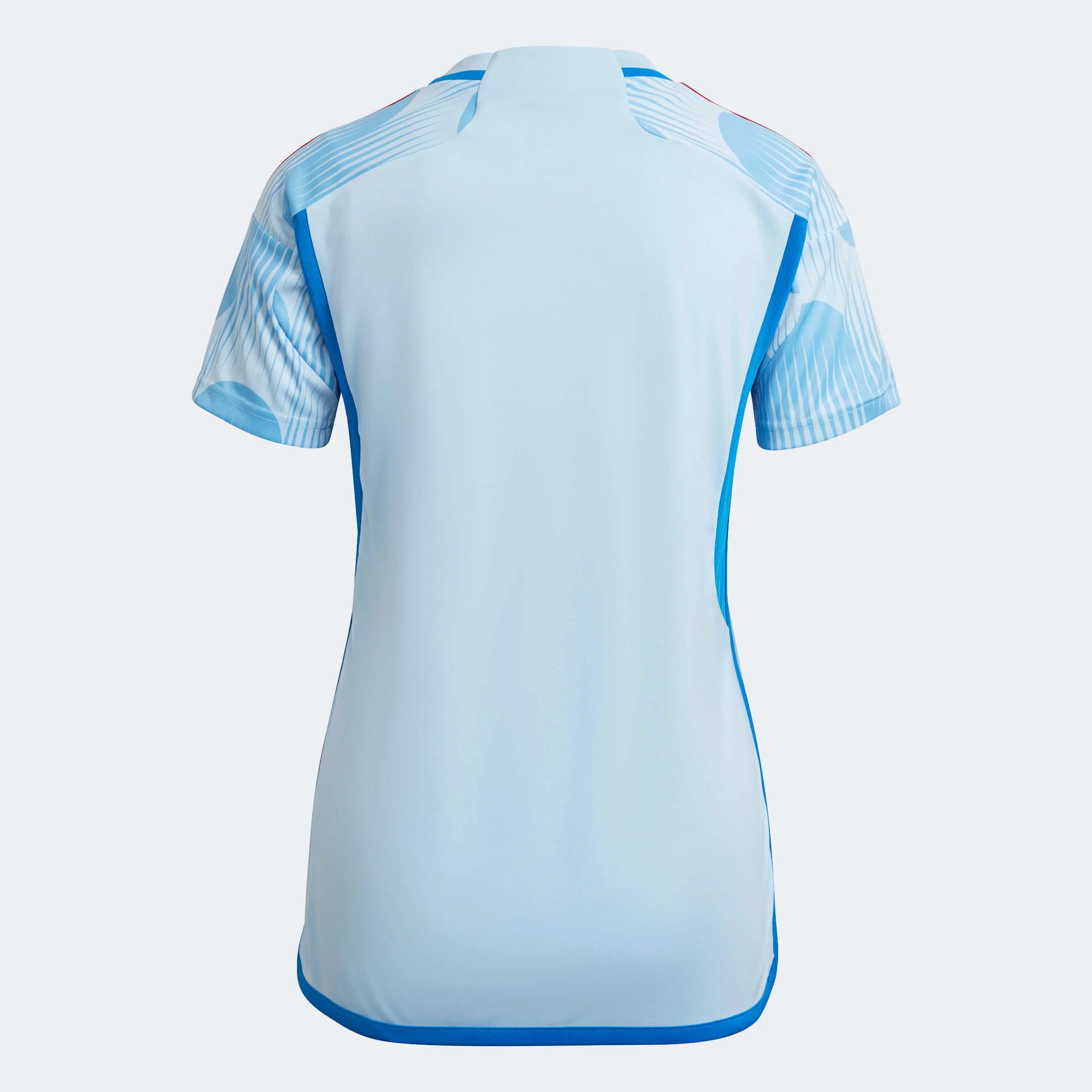 adidas 2022-23 Spain Women's Away Jersey - Glory Blue (Back)