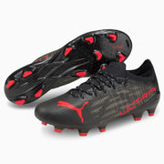 Puma Ultra 1.3 FG-AG - Black-Sunblazing (Pair - Diagonal)