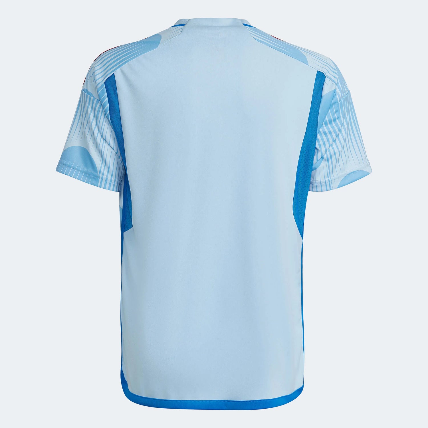 adidas 2022-23 Spain Youth Away Jersey - Glory Blue (Back)