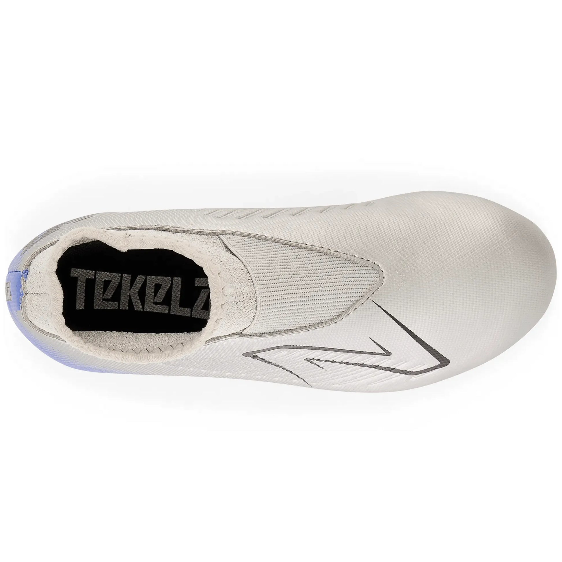 New Balance JR Tekela v4 Magique FG Wide - Grey-Blue (Top)