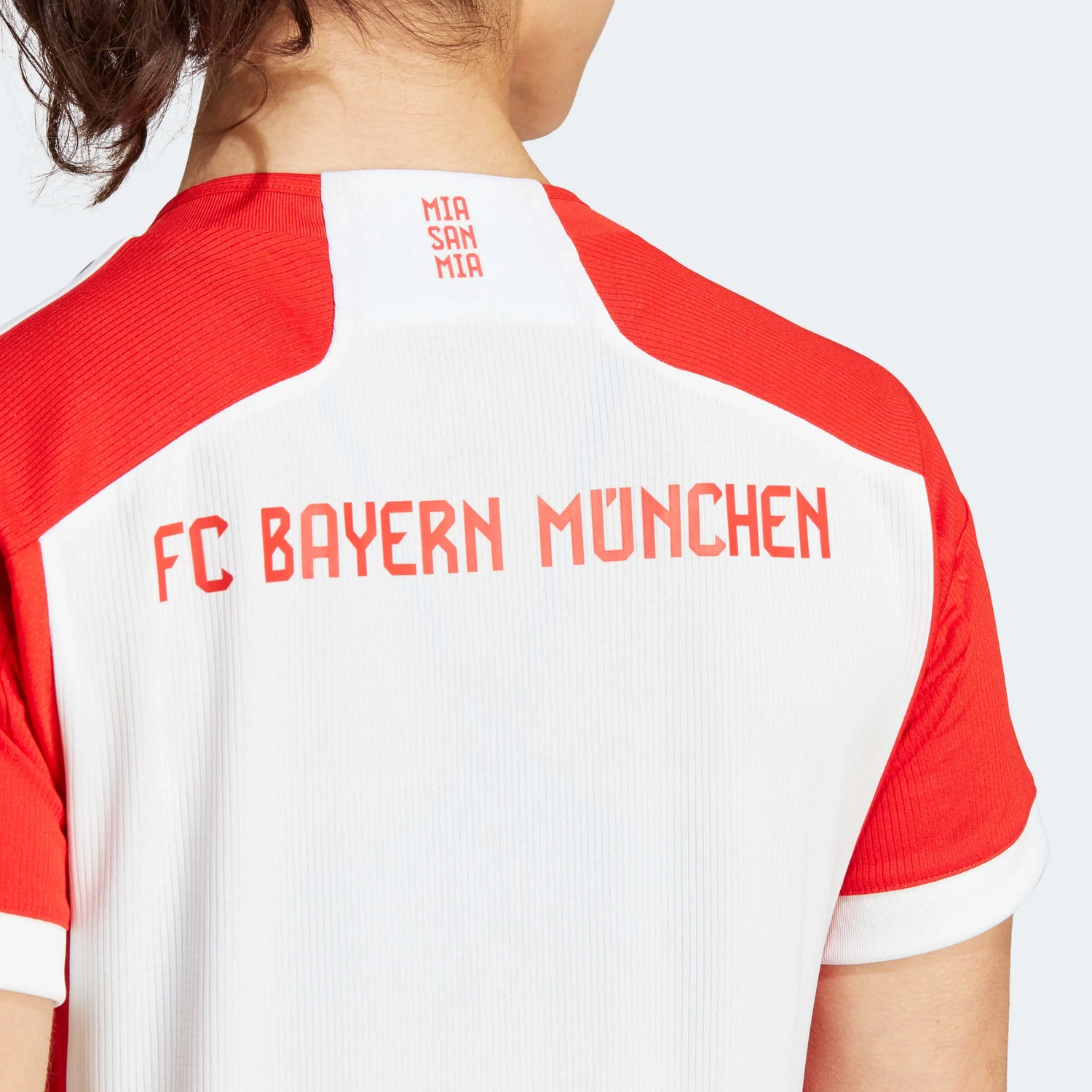 adidas 2023-24 Bayern Munich Women's Stadium Home Jersey (Detail 2)