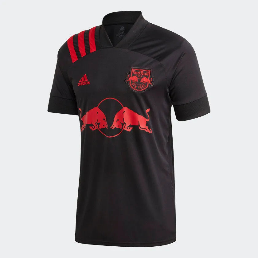 adidas 2020-21 New York Red Bulls Away Jersey - Black-Red