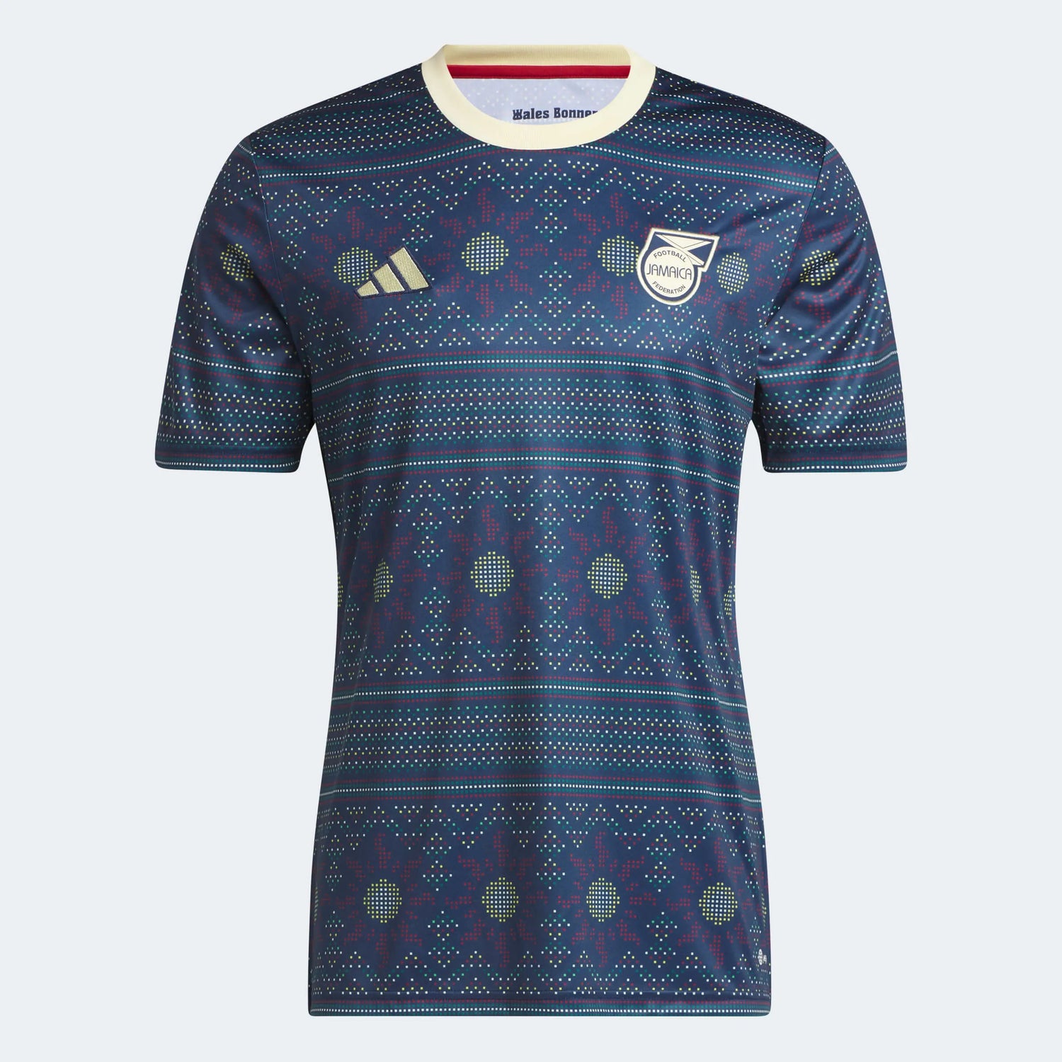 adidas 2023 Jamaica Tiro Pre-Match Jersey - Navy (Front)