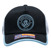 FI Collection Manchester City One8th Strike Trucker Hat (Front)