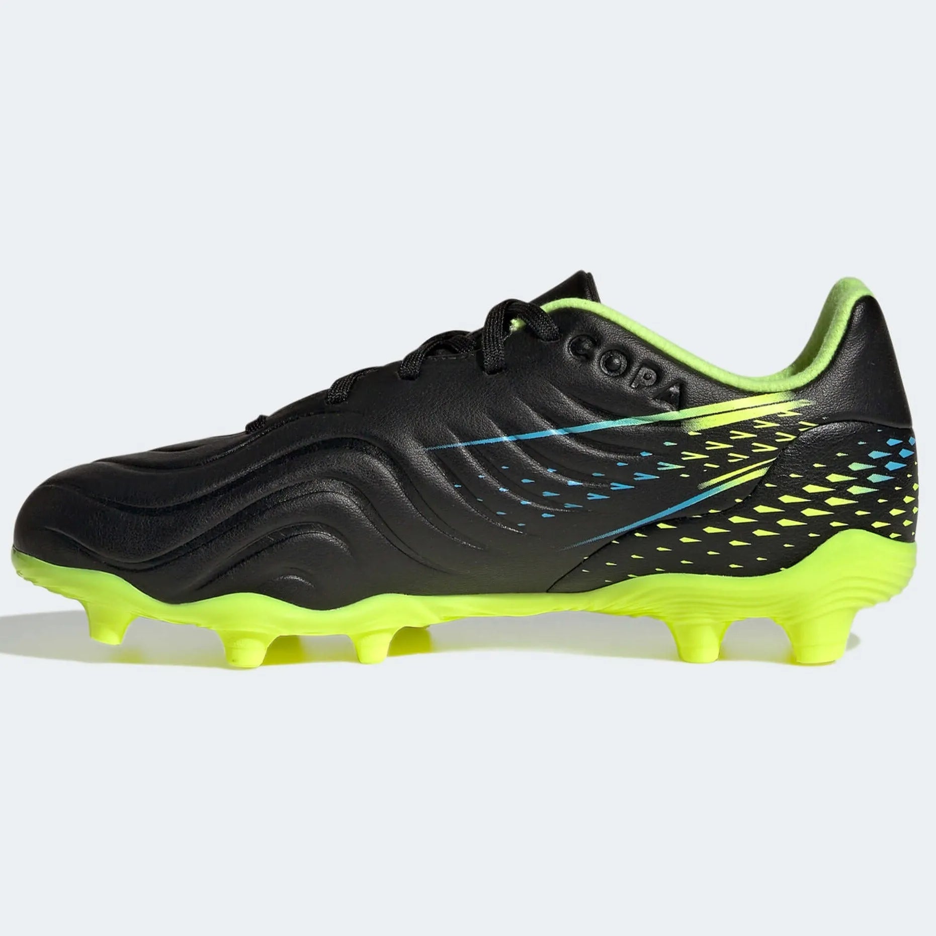 adidas Kids Copa Sense.3 FG J - Black-Solar Yellow (Side 2)