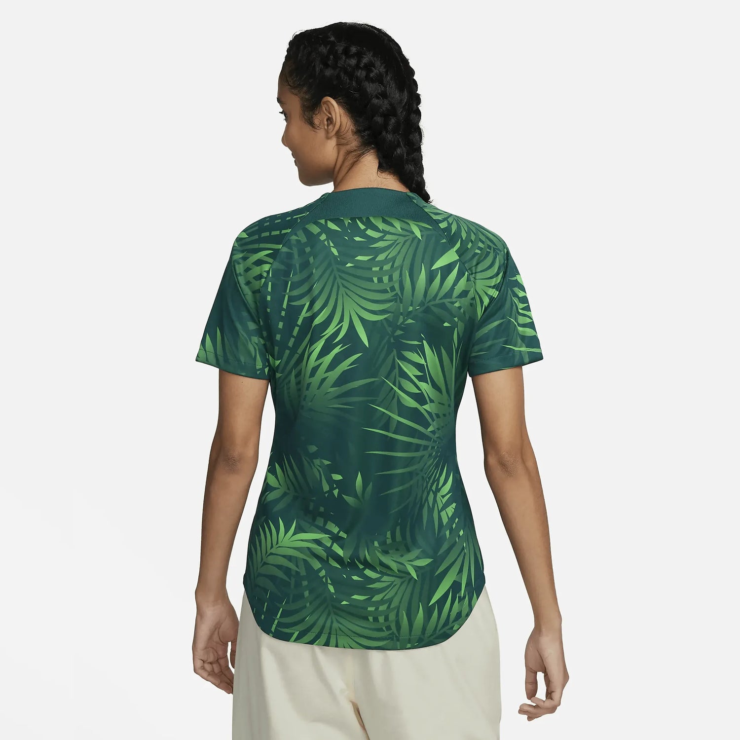 Nike 2023-24 Brazil Women's Academy Pre-Match Jersey (Model - Back)