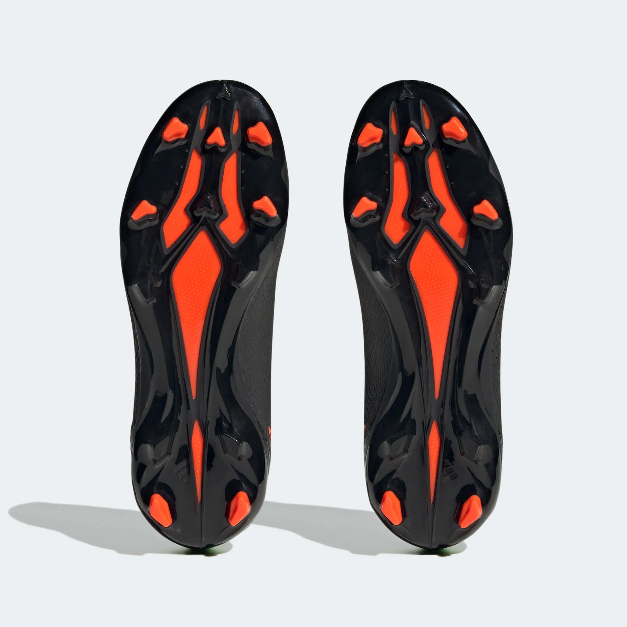 adidas Kids  X Speedportal.3 FG J - Black - Solar Red (Pair - Bottom)