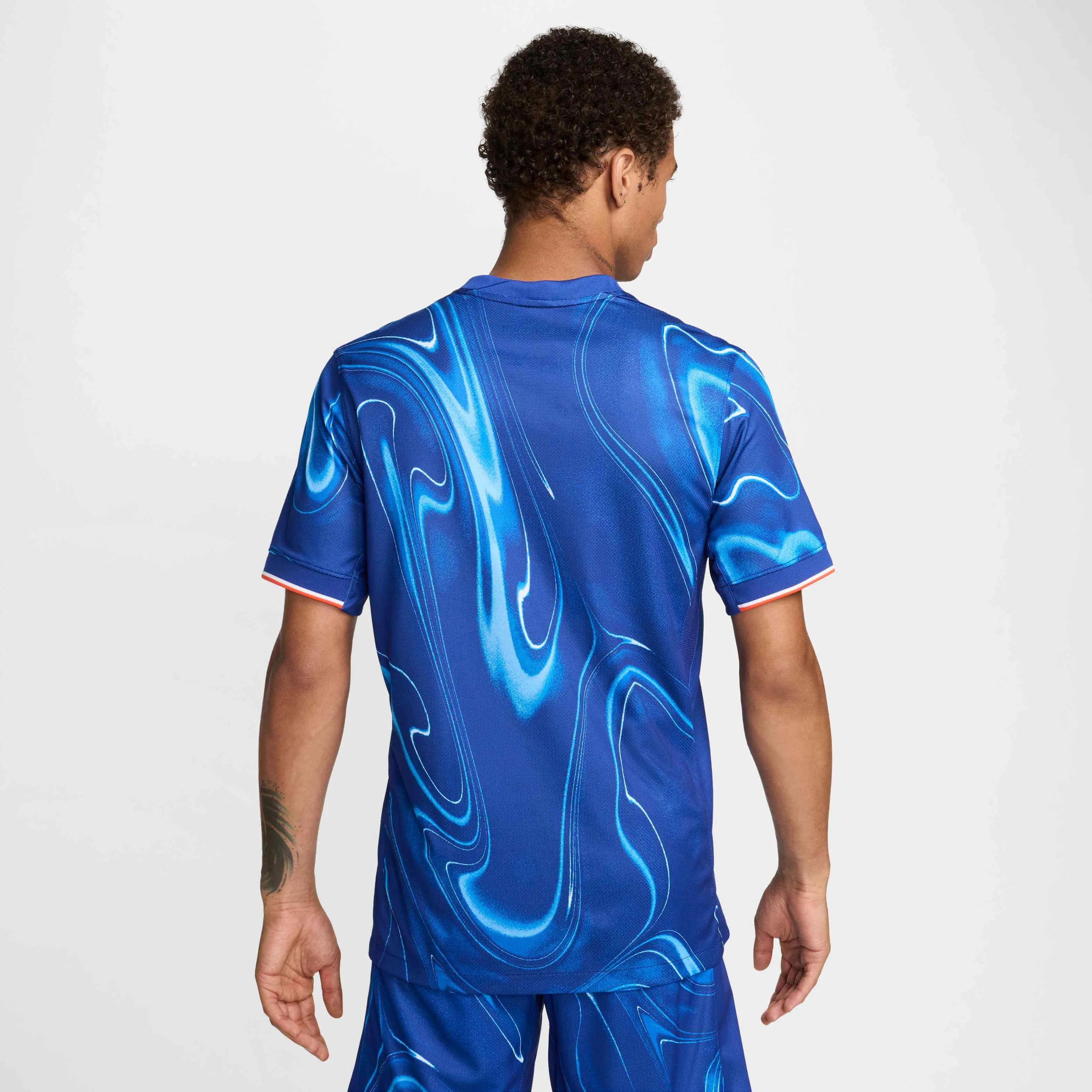 Nike 2024-25 Chelsea Men's Stadium Home Jersey (Model - Back)