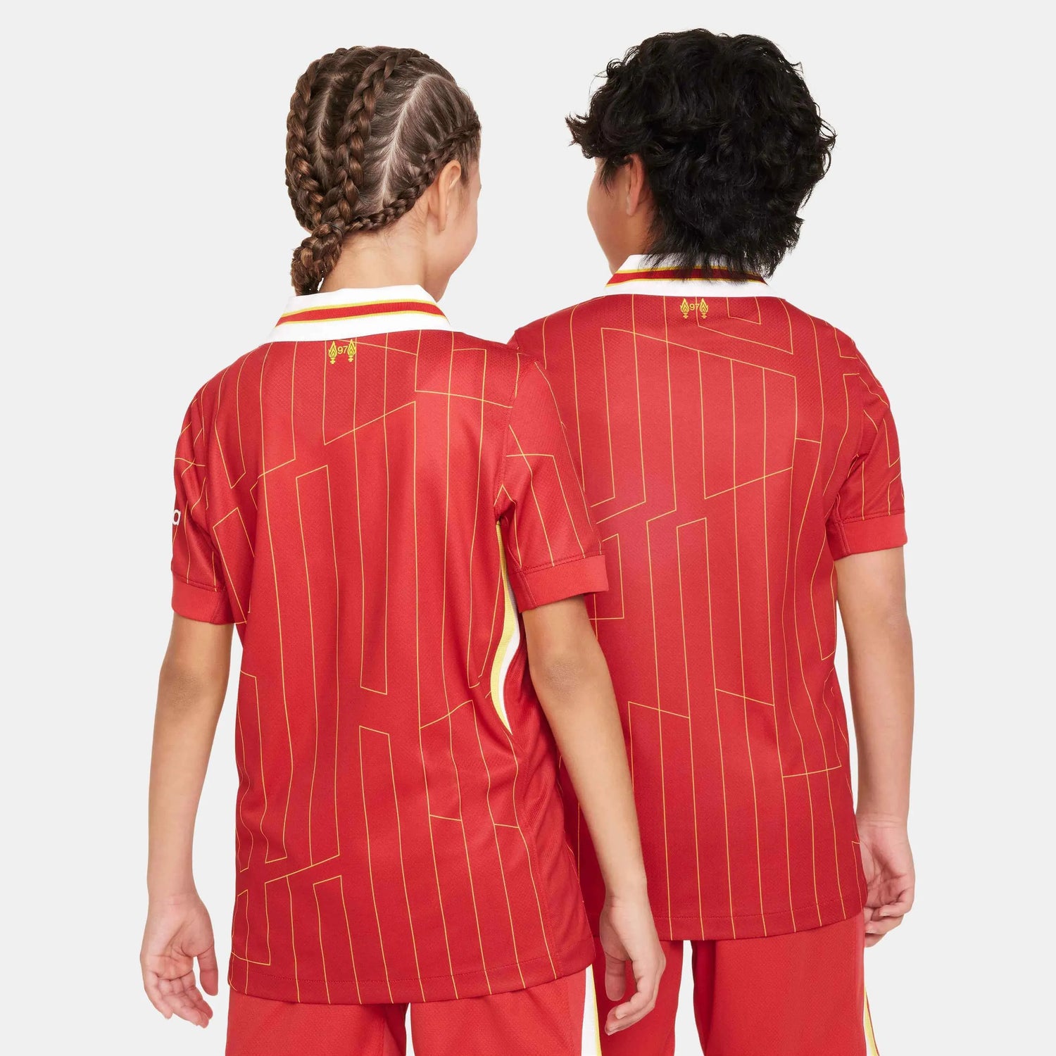 Nike 2024-25 Liverpool Youth Stadium Home Jersey (Models - Back)