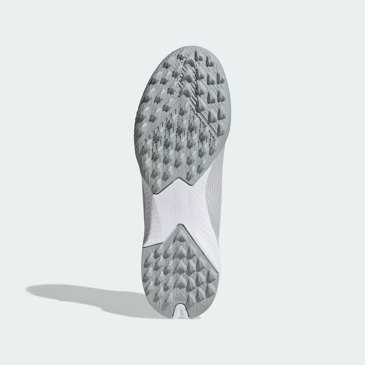 Adidas JR X Speedflow .3 TF - White-Iron Metallic (Bottom)