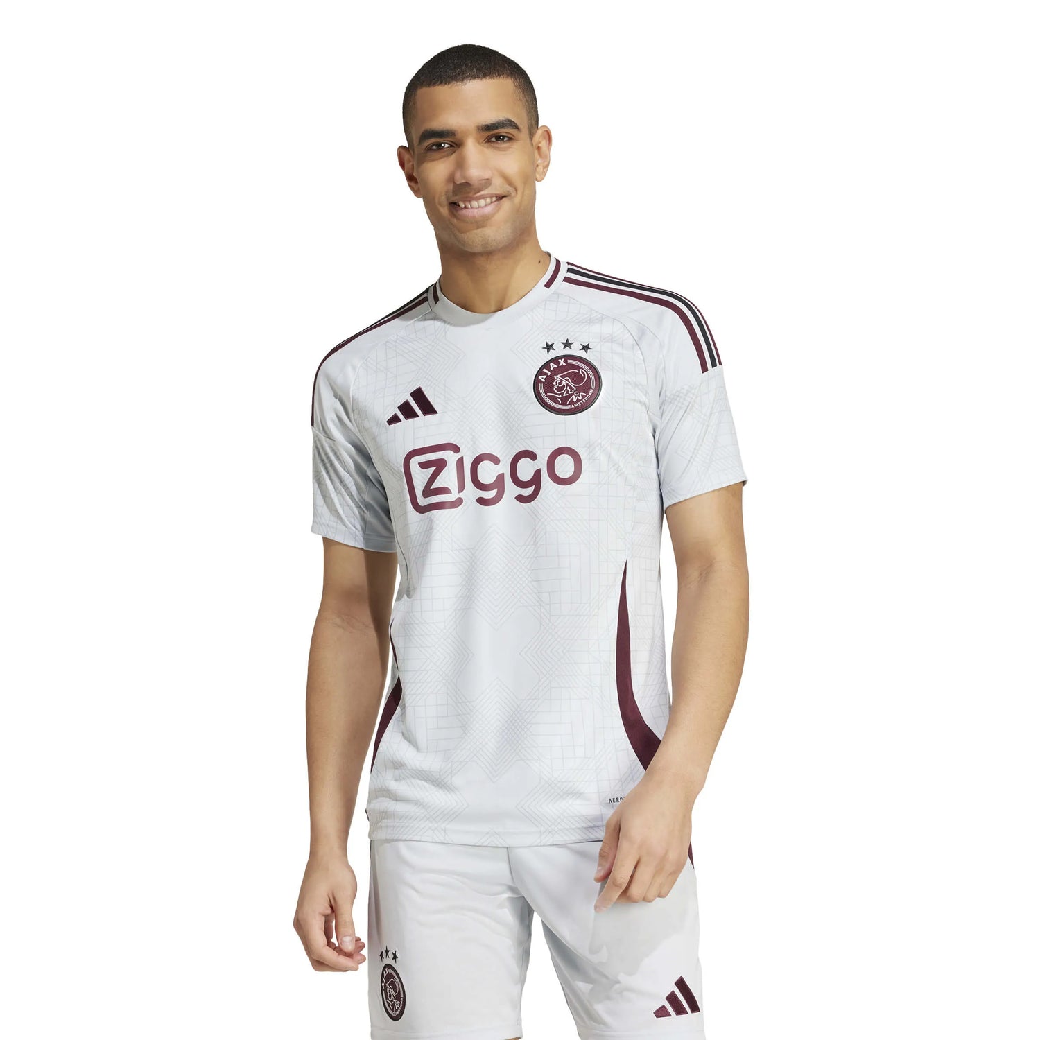 adidas 2024-25 Ajax Men's Stadium Third Jersey (Model - Front)