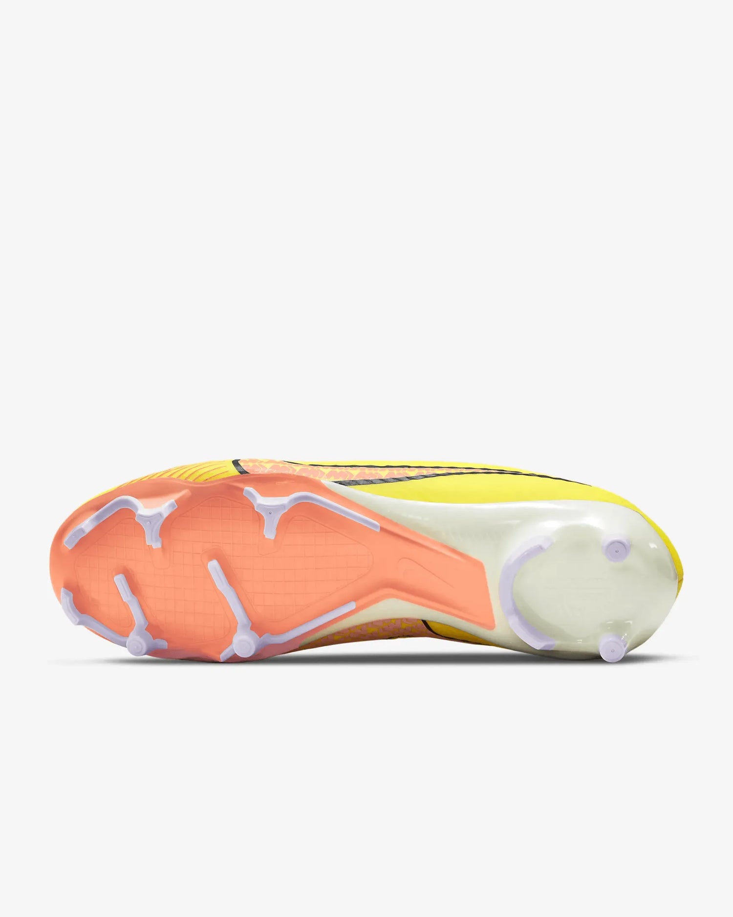 Nike Zoom Vapor 15 Academy FG/MG - Yellow Strike-Sunset Glow (Bottom)