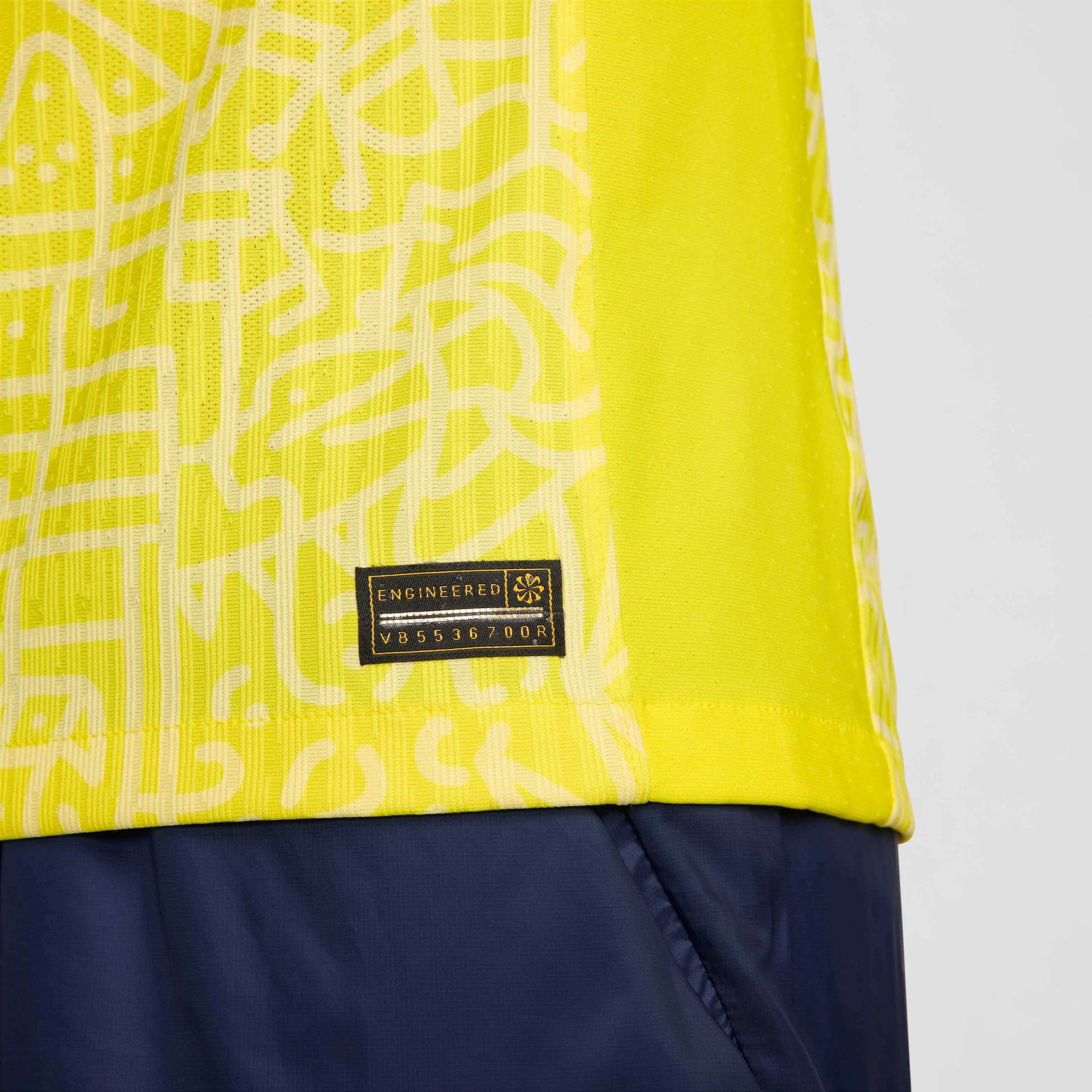 Nike 2024-25 Brazil Men's Authentic Home Jersey (Detail 3)