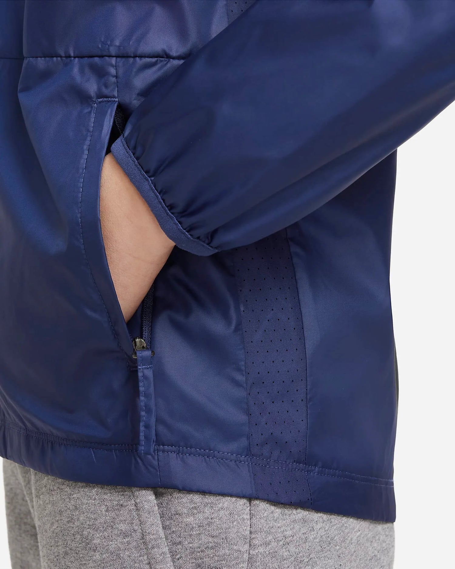 Nike 2022-23 PSG Youth Academy AWF Jacket - Navy (Detail 2)