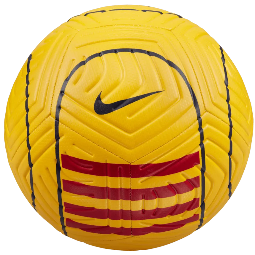 Nike SP23 FC Barcelona Strike Ball - Yellow-Red (Back)