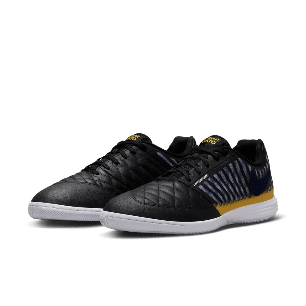 Nike Lunargato II Black-Midnight Navy-Black-Vivid Sulfur (Pair - Lateral)