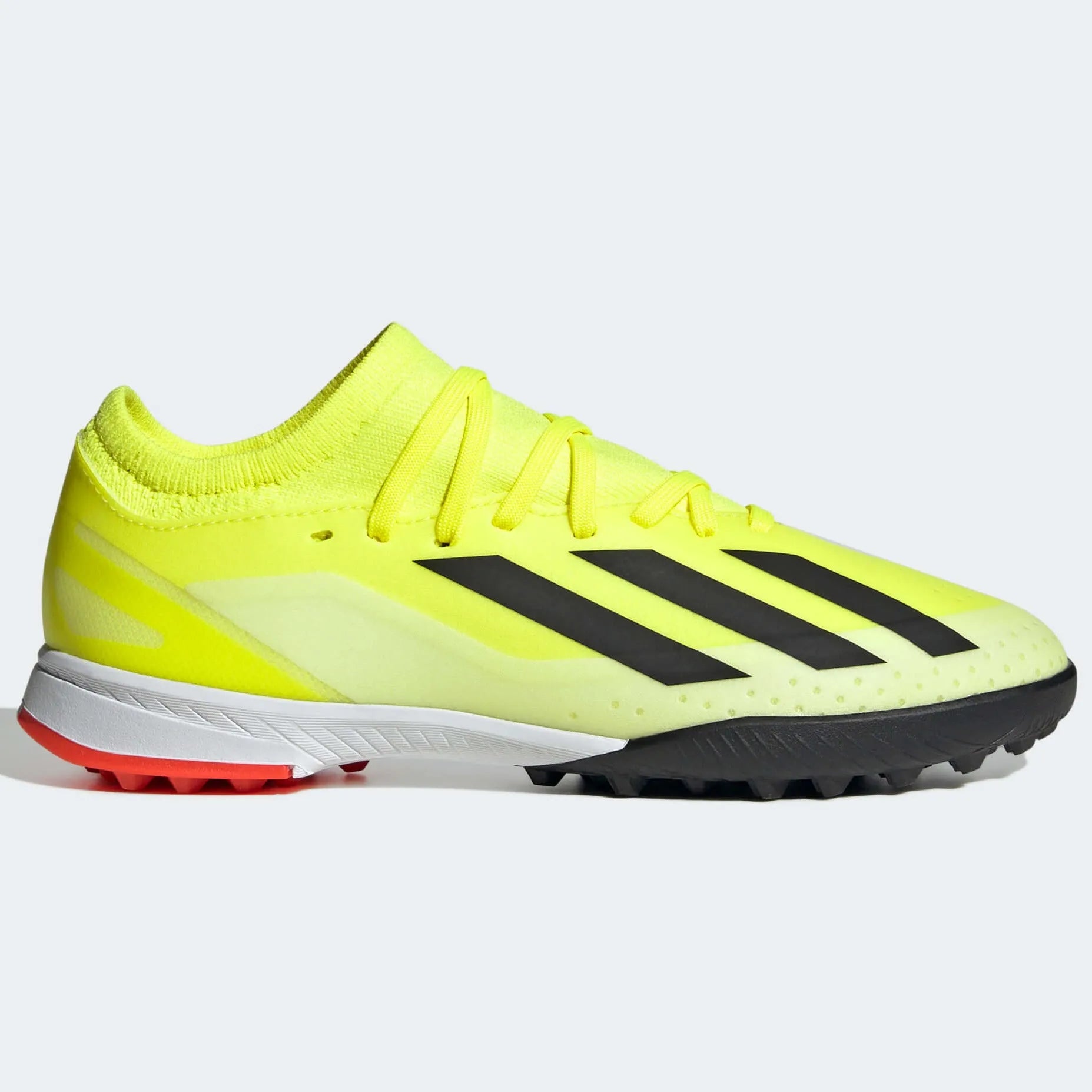 adidas JR X Crazyfast League Turf - Solar Energy Pack (SP24) (Side 1)