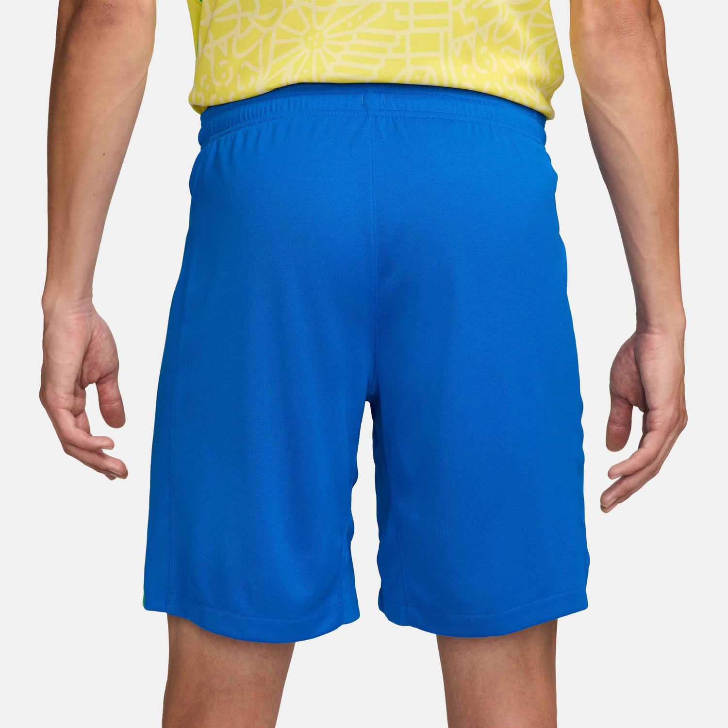 Nike 2024-25 Brazil Men's Stadium Home Shorts (Back)