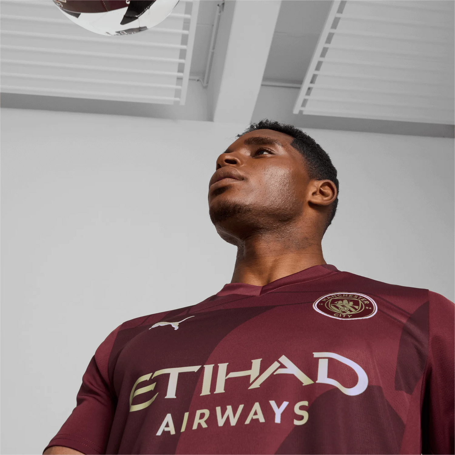 Puma 2024-25 Manchester City Men's Stadium Third Jersey (Detail 1)