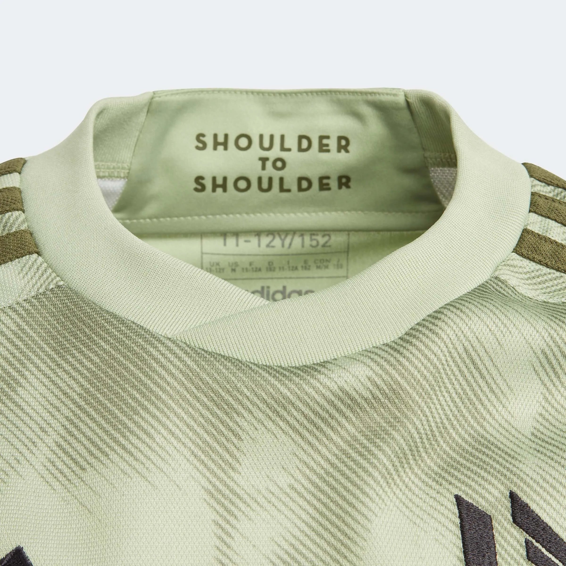 adidas 2023-24 LAFC Youth Away Jersey - Magic Lime-Tent Green (Detail 3)
