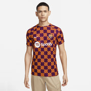 Nike 2023 Barcelona Men's Pre-Match Jersey (Model - Front)