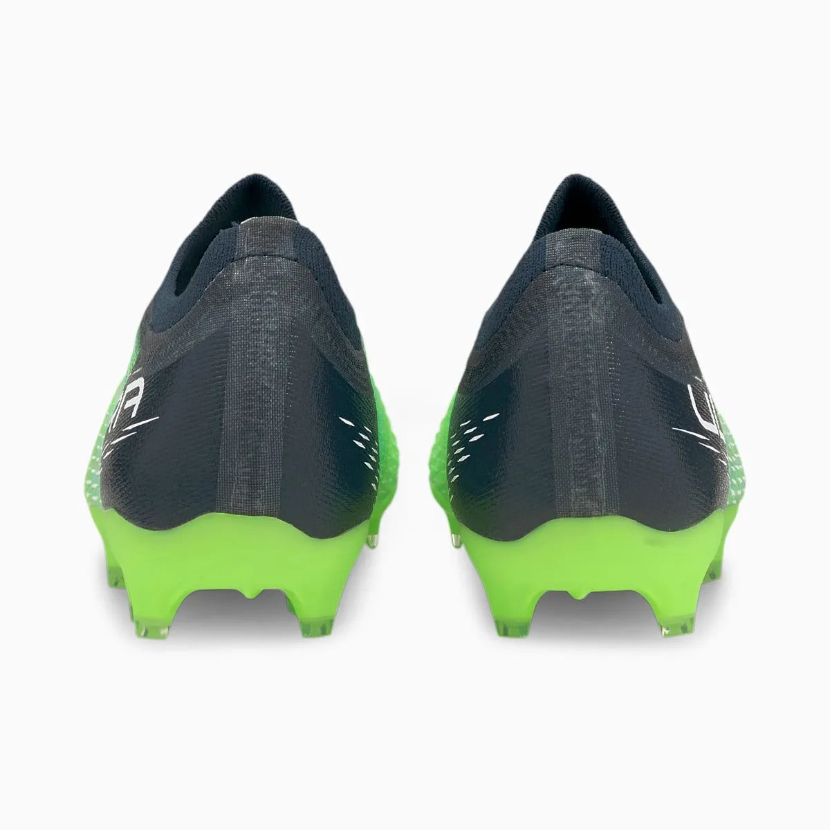 Puma JR Ultra 3.3 Laceless FG-AG - Green Glare-Aqua (Pair - Back)