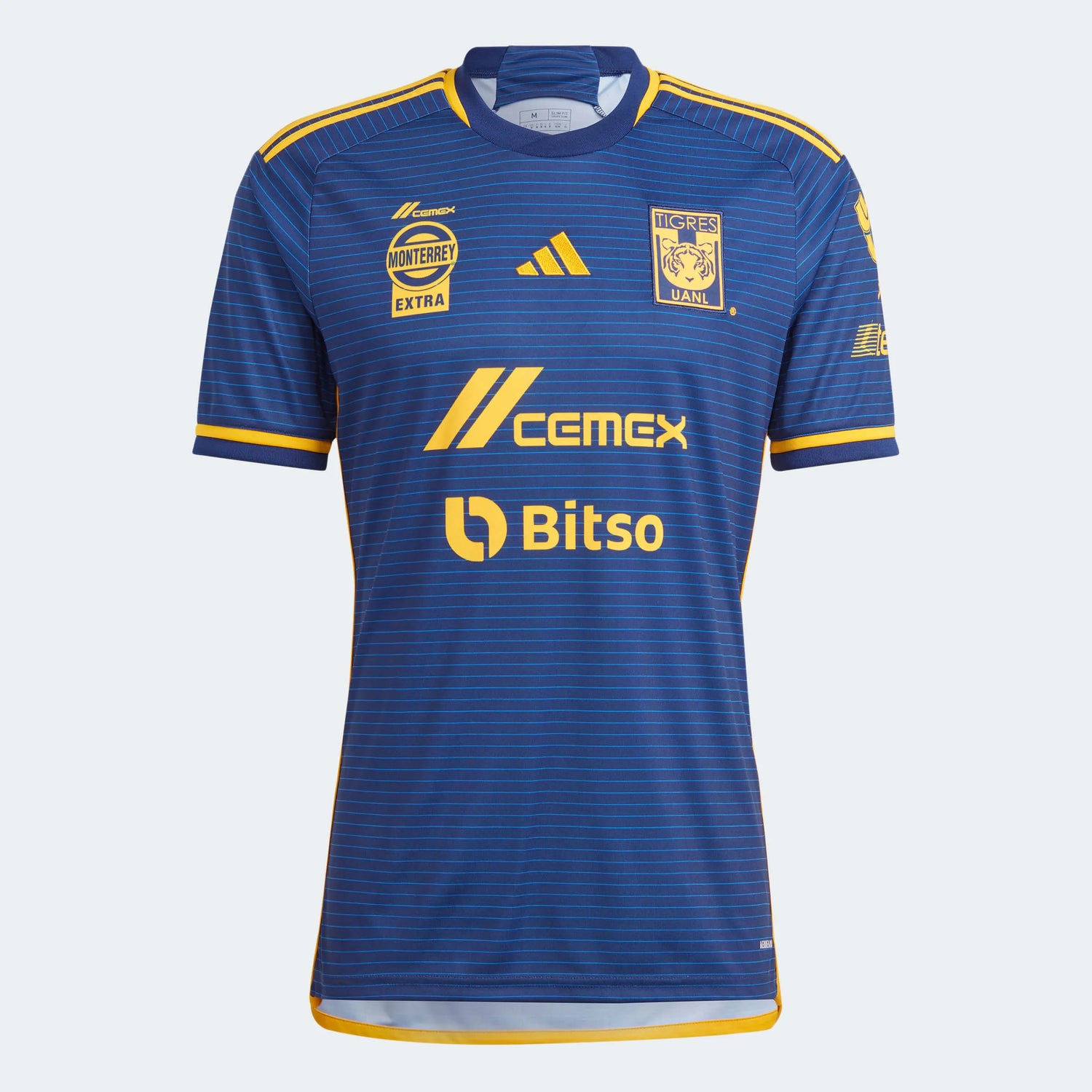 adidas 2023-24 Tigres Men's Stadium Away Jersey (Front)