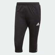 Adidas Tiro 21 Three-Quarter Pants - Black-White (Front)
