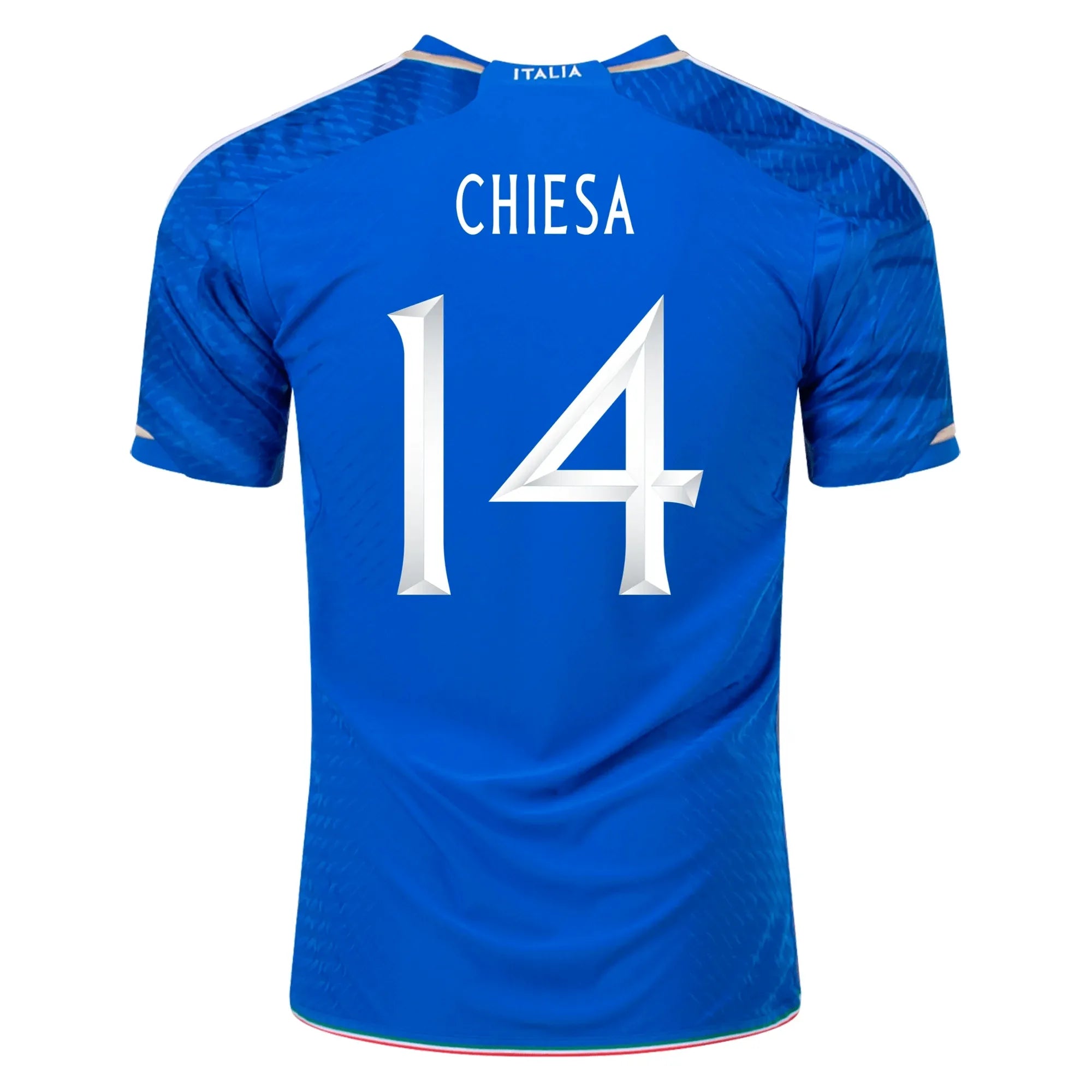 adidas 2023 Italy Authentic Home Jersey - Blue