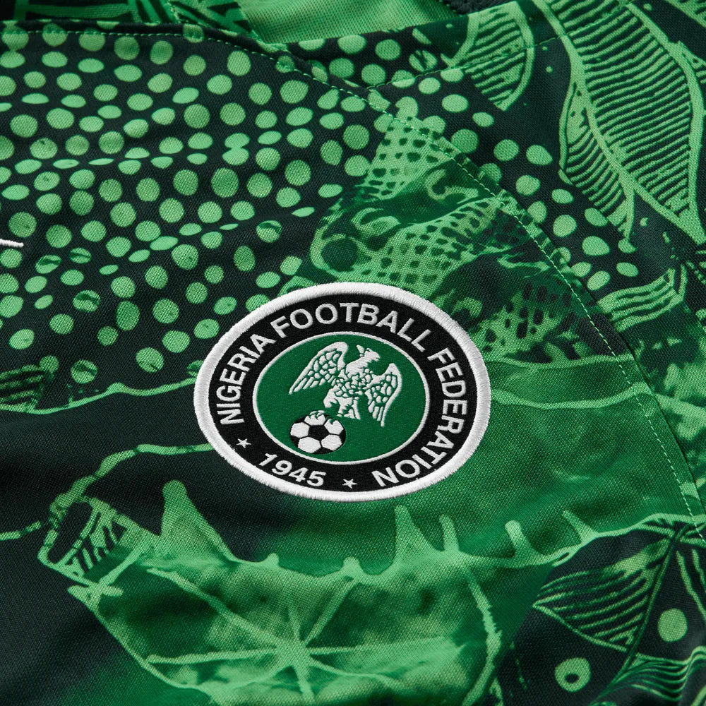 Nike 2022-23 Nigeria Youth Stadium Home Jersey (Detail 2)