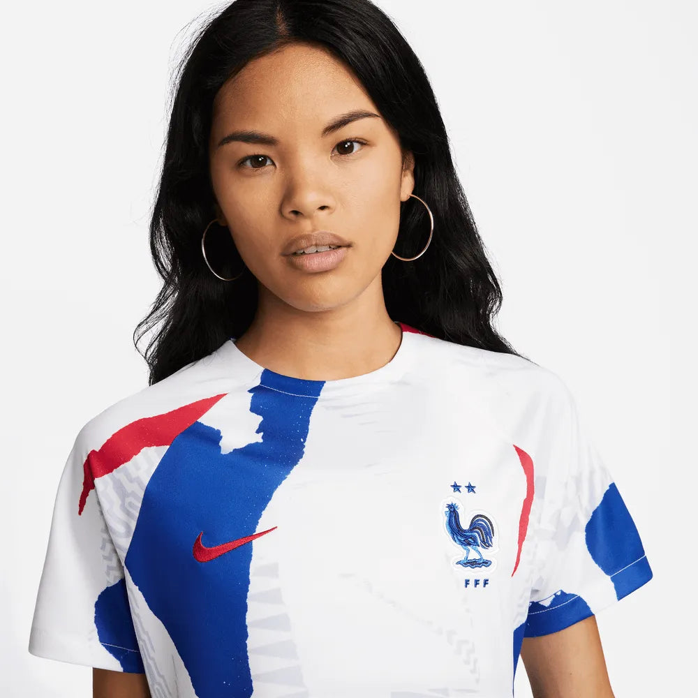Nike 2022-23 France Women's Pre-Match Top (Detail 1)