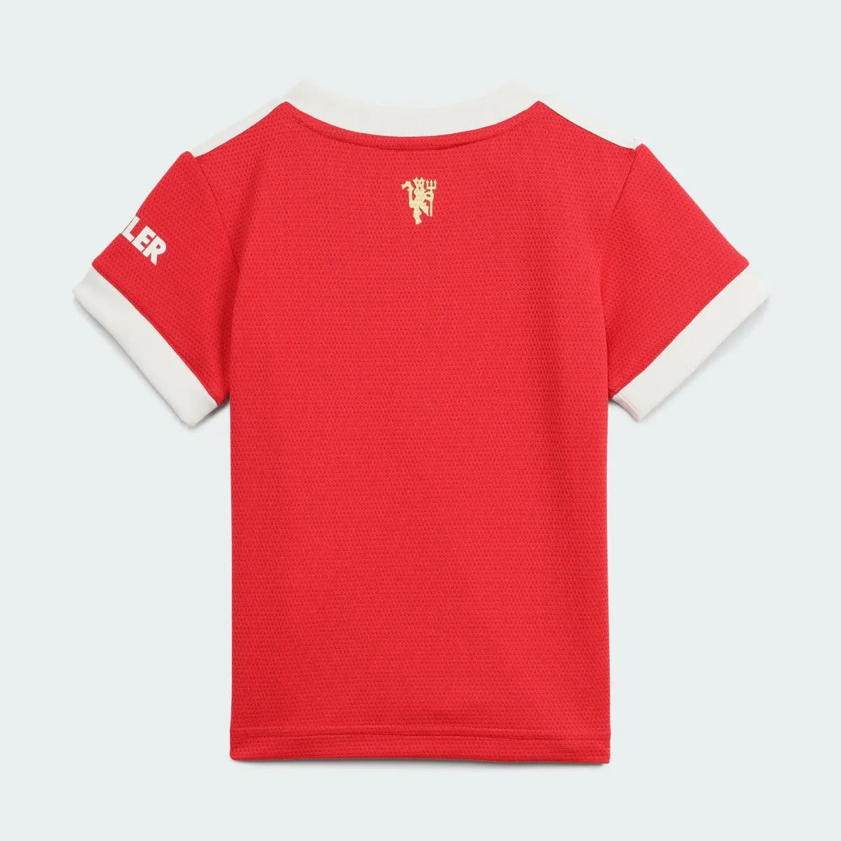 Adidas 2021-22 Manchester United Home Baby Set - Red-White (Shirt - Back)