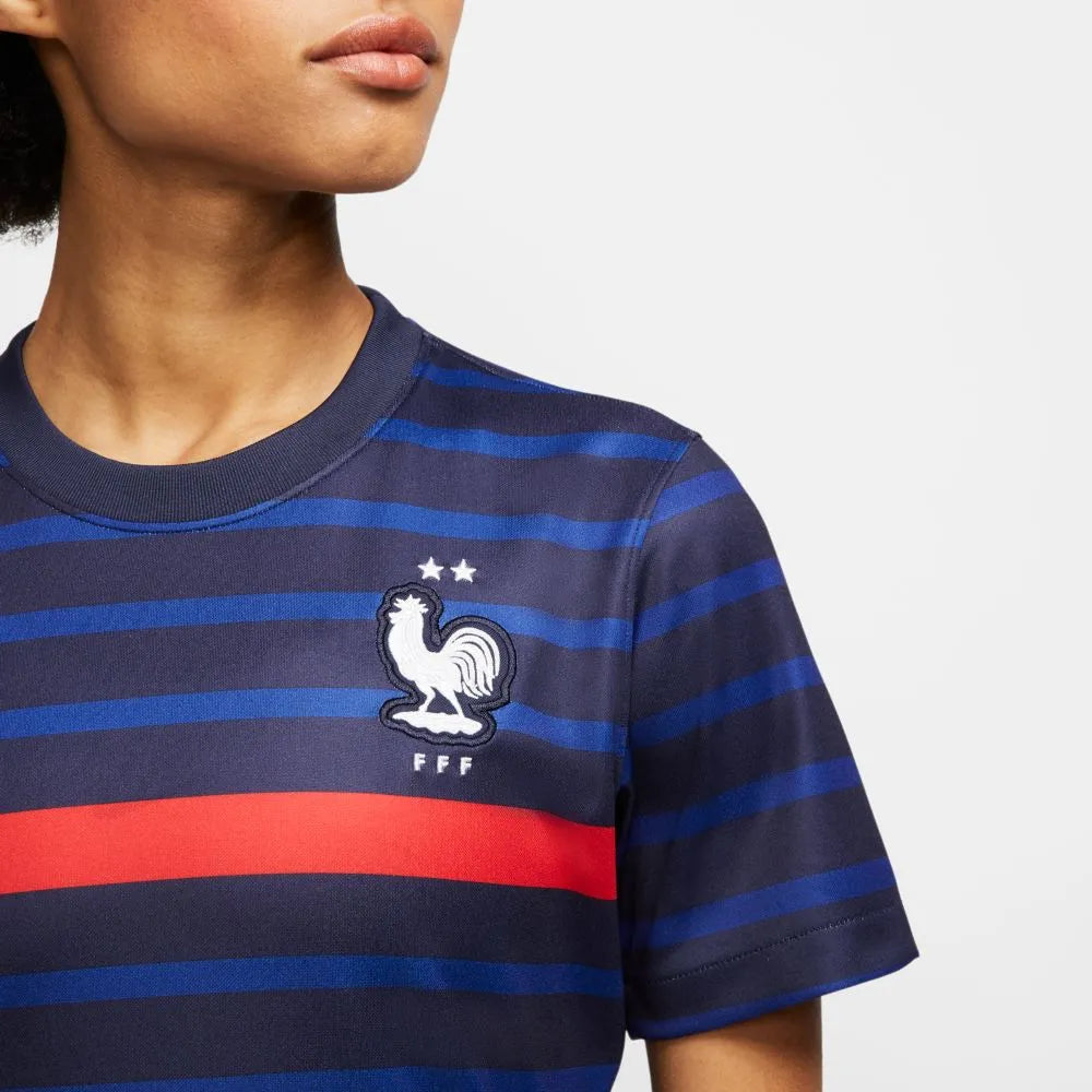 Nike 2020-21 France WOMENS Home Jersey - Blue-Red