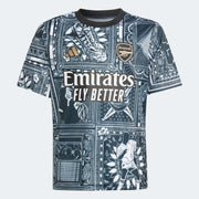 adidas 2023-24 Arsenal Ian Wright Youth Pre-Match Jersey (Front)