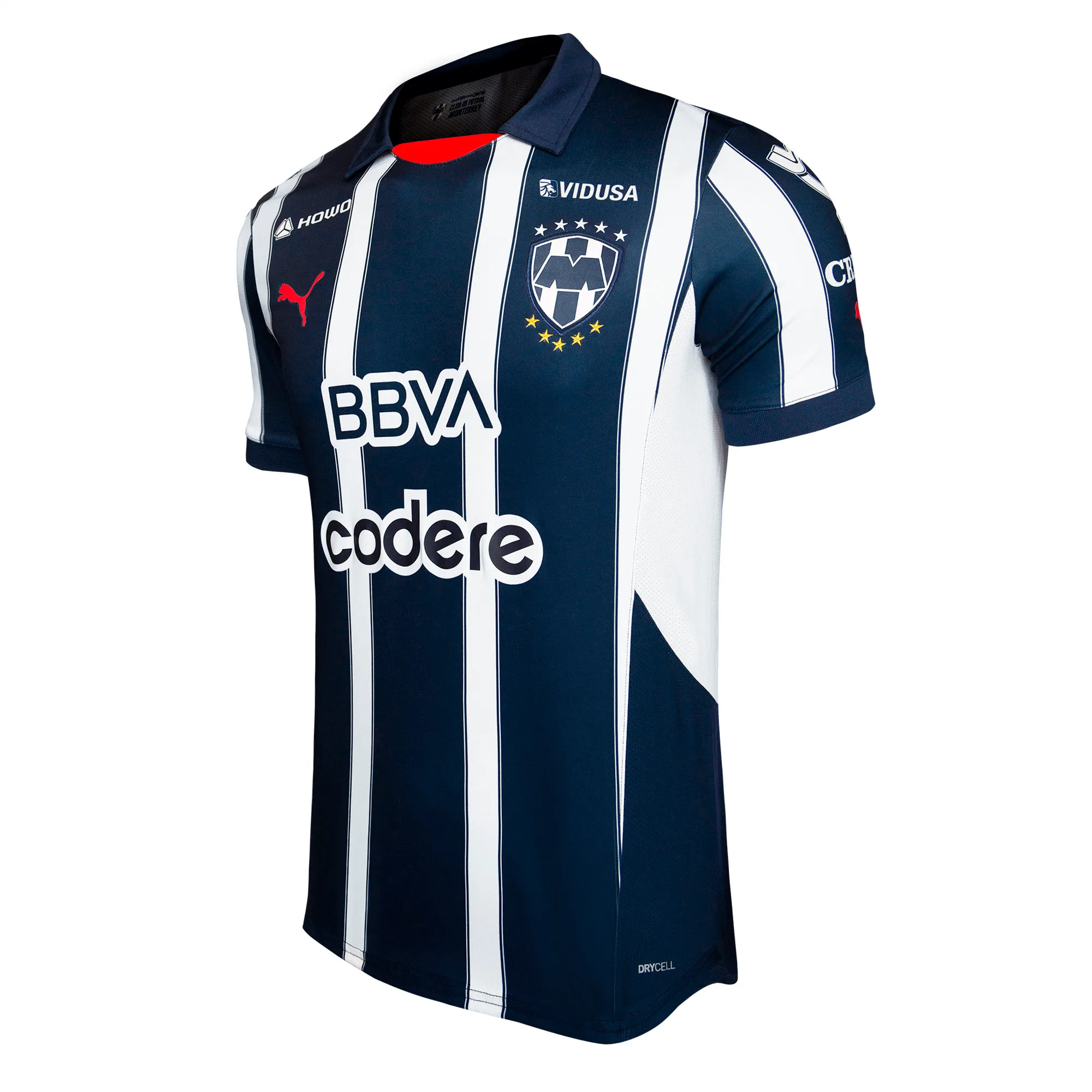 Puma 2024-25 Monterrey Men's Stadium Home Jersey (Lateral - Front)