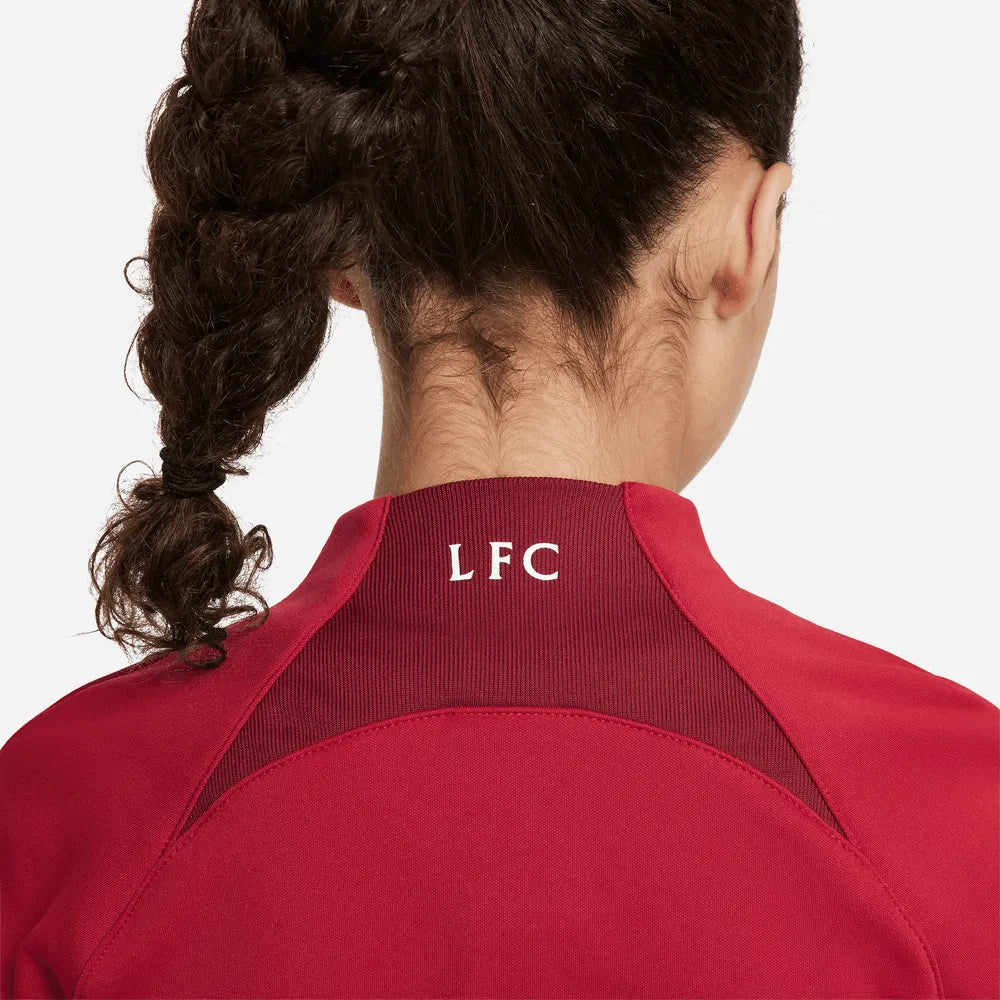 Nike 22-23 Liverpool Youth ACDPR Anthem Jacket - Red-White (Detail 2)