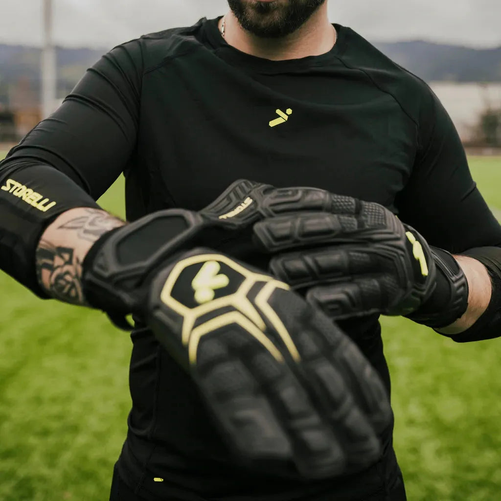 Storelli Gladiator Pro 3 with Spine Glove - Black (Model 3)
