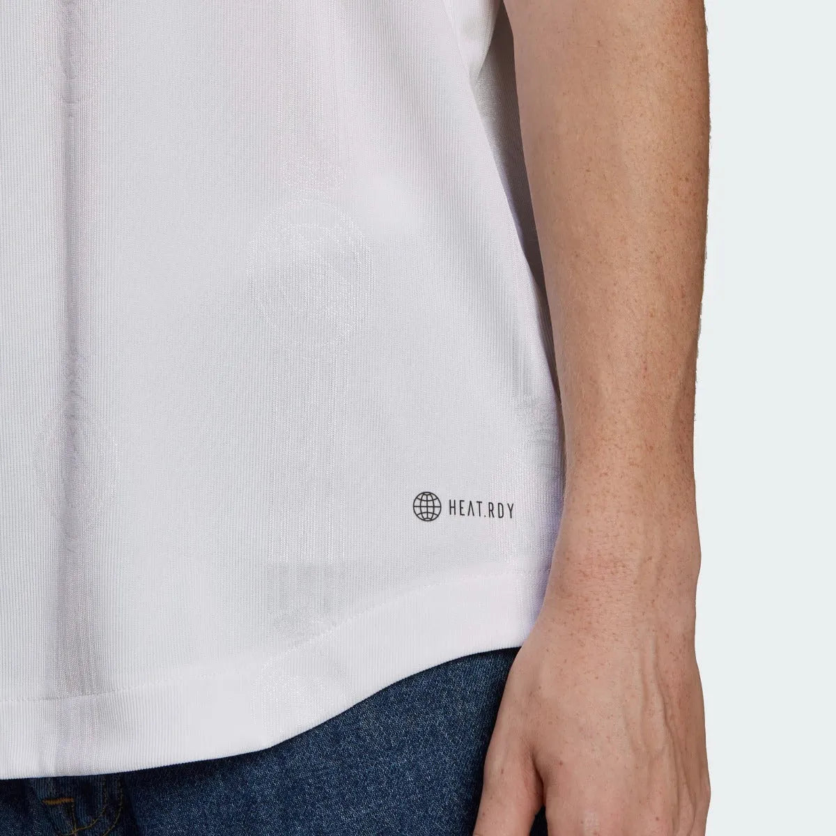 adidas 2022-23 Real Madrid Home Jersey Authentic - White (Detail 3)