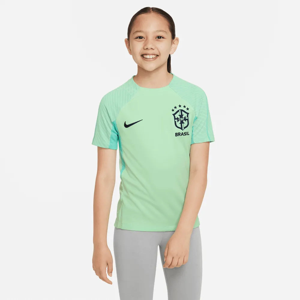 Nike 2022-23 Brazil Youth Strike Training Jersey (Model - Front)