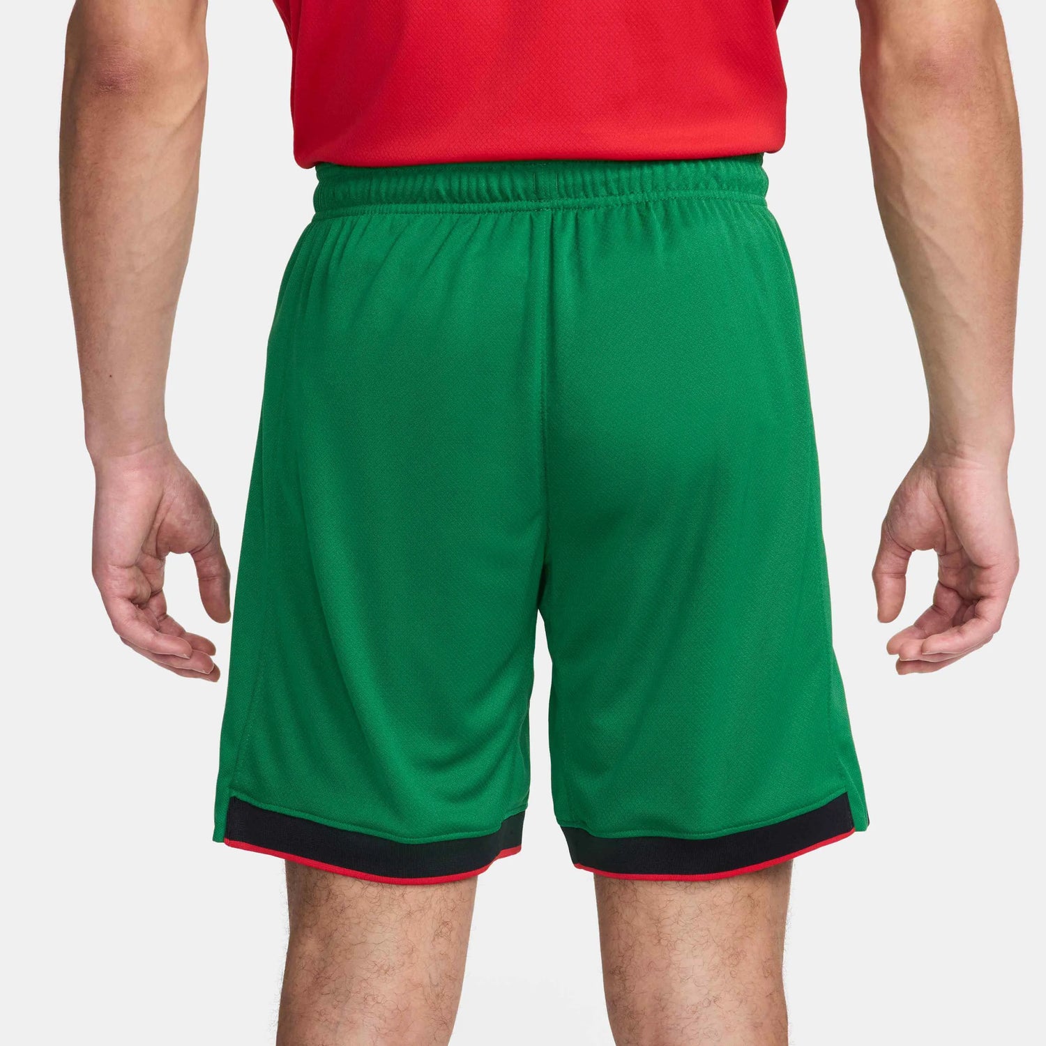 Nike 2024-25 Portugal Men's Stadium Home Shorts (Back)