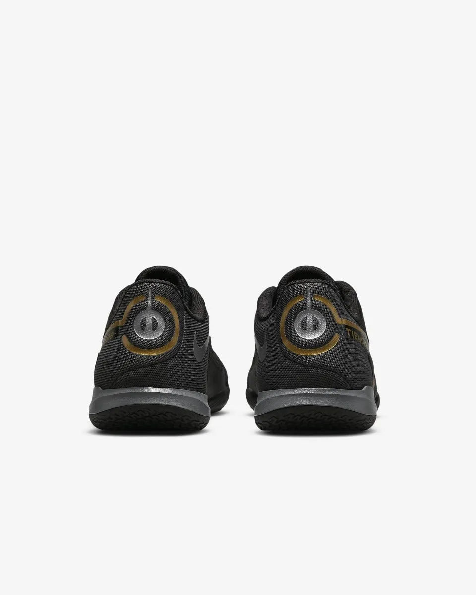 Nike Tiempo Legend 9 Academy Indoor - Black-Anthracite-Gold (Pair - Back)