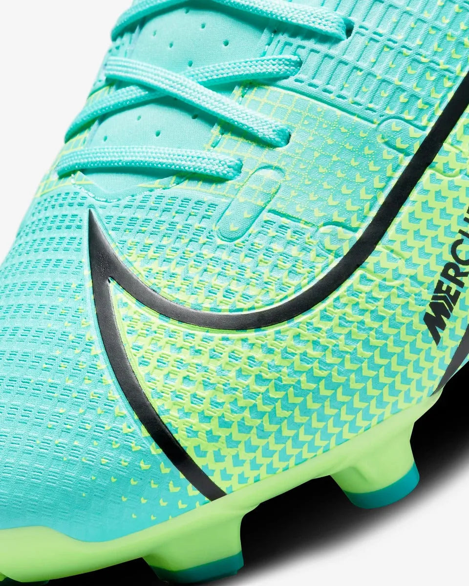 Nike Vapor 14 Academy FG-MG - Turquoise-Lime Glow (Detail 2)