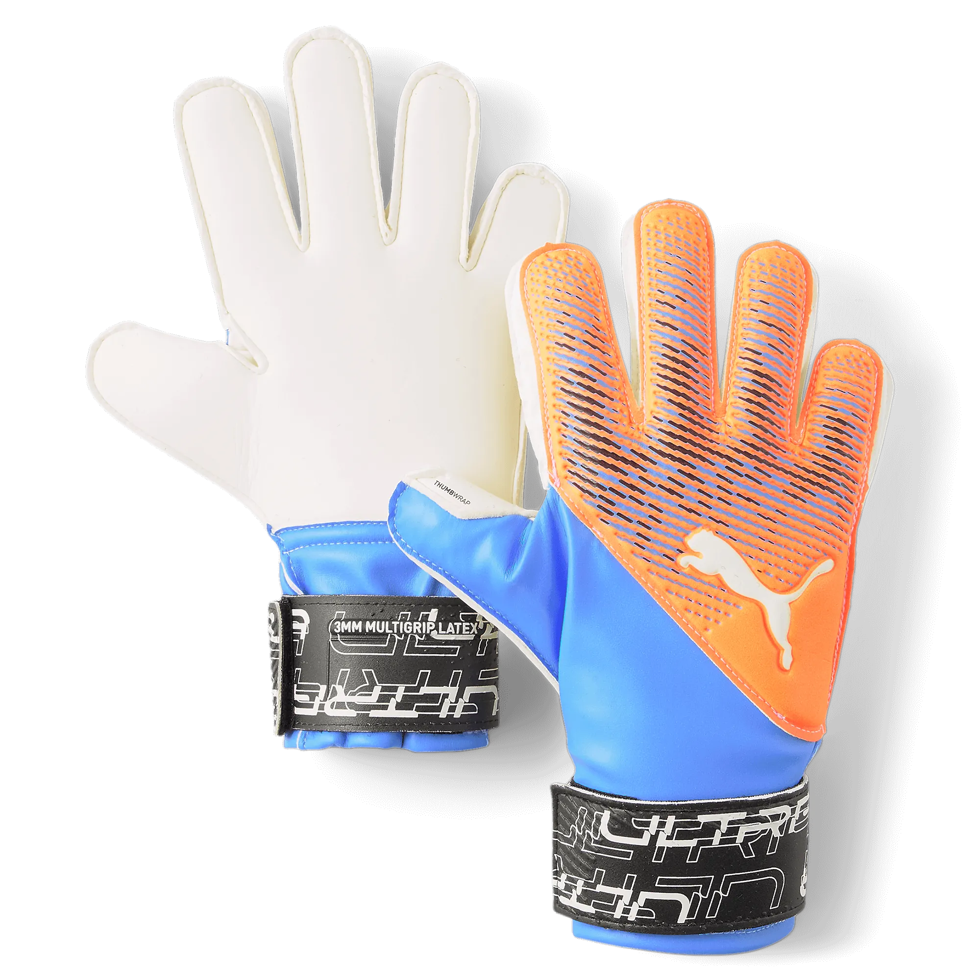 Puma Ultra Protect 3 Jr - Ultra Orange - Blue (Set)