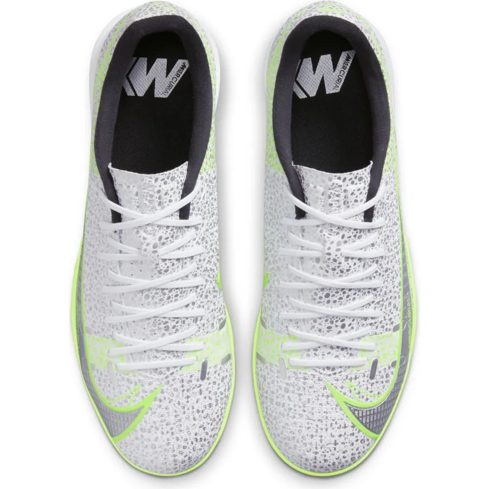 Nike Vapor 14 Academy IC - White-Grey-Volt  (Pair - Top)