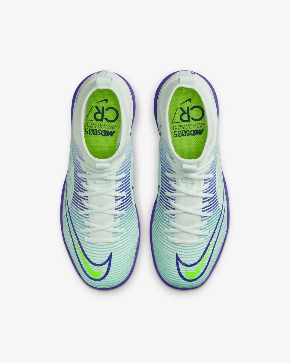 Nike JR Superfly 8 Academy MDS Indoor - Barley Green-Volt (Pair - Top)