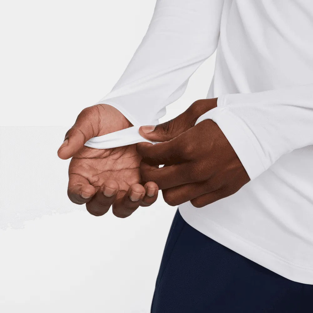 Nike 2022-23 PSG DF Strike Drill Top - White-Midnight Navy (Detail 2)