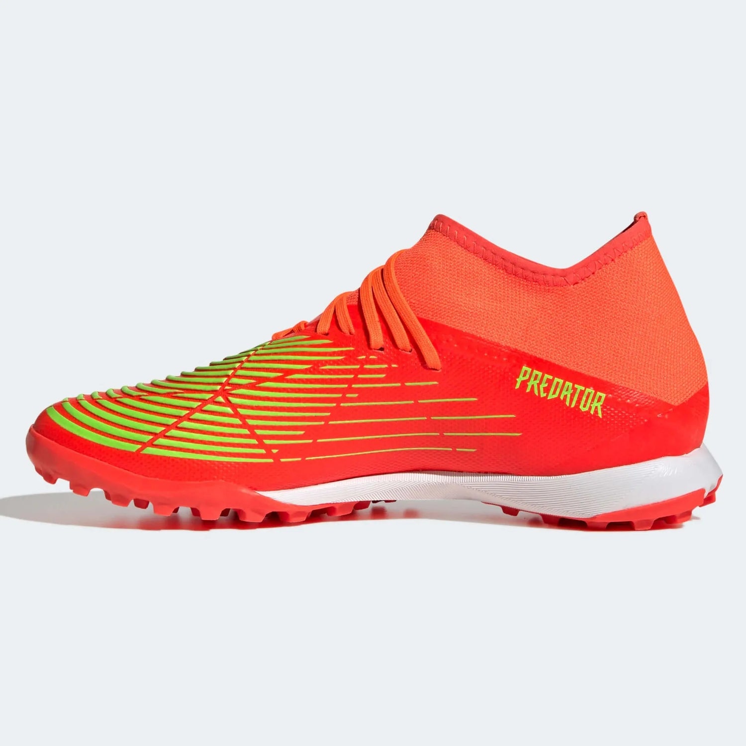 adidas Predator Edge .3 Turf - Solar Red-Solar Green  (Side 2)